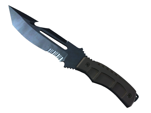 Survival Knife | Blue Steel, CS2 Survival Knife skin